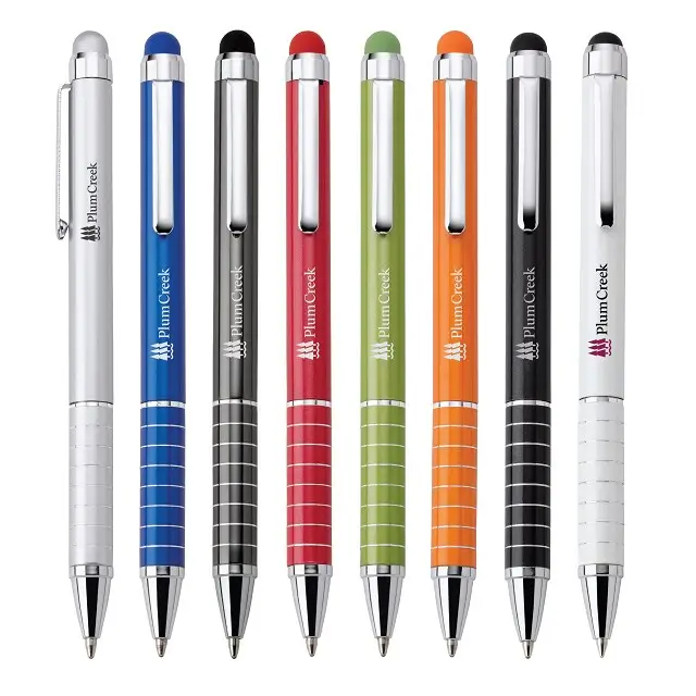 לוגו מותאם אישית הדפסת קידום מכירות זול stylus מגע עט