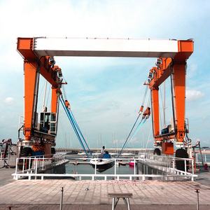 Mobile Yacht Boat Hoist Lift Gantry Crane 300 Ton - Product Image 5