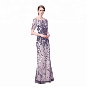 2023 moda collo alto con perline abiti con paillettes senza maniche vedere attraverso abiti da ballo sexy <span class=keywords><strong>gonna</strong></span> con abiti da sera in piuma - Product Image 1