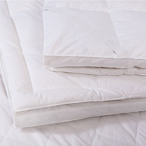 Double Layer Down <strong>Feather</strong> <strong>Bed</strong> Hotel Mattress <strong>Topper</strong> - Product Image 3