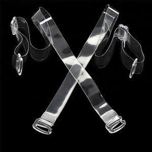 Bandoulière de soutien-gorge invisible <span class=keywords><strong>transparente</strong></span> avec sangle de soutien-gorge élastique en plastique réglable - Product Image 4