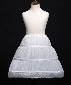 Sottogonna <span class=keywords><strong>Bianca</strong></span> per Bambine, Crinolina con 3 Cerchi, Slip per Ragazze - Product Image 1