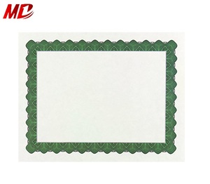 Factory Product <strong>A4</strong> Certificate Embossed <strong>Print</strong> Award Certificate <strong>Paper</strong> in Certificate Cover - Product Image 6