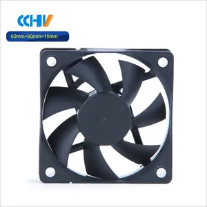 5v 12v 2 pin/3 pin/4 pin 60mm 60x60x15 dc cooling fan