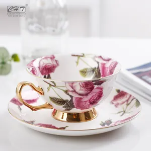 types of customised bar hotel coffee tea cups and saucers white ceramic reusable yogurt to decorate custom logo in bulk