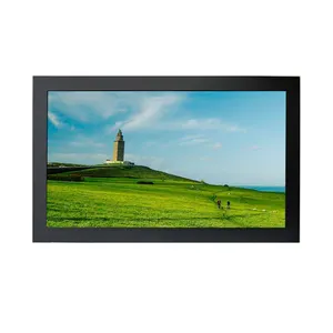 Boîtier métallique Angle de vue complet 32 pouces 4K moniteur LED industriel pour les entreprises écran tactile de bureau DC 12V LCD TFT Aoc moniteur de réparation