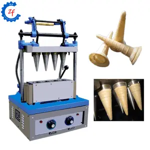 Four 4 head waffle cone machine for export