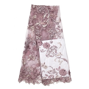 <span class=keywords><strong>Robe</strong></span> <span class=keywords><strong>de</strong></span> <span class=keywords><strong>soirée</strong></span> en tulle et dentelle, tenue <span class=keywords><strong>de</strong></span> <span class=keywords><strong>soirée</strong></span> bon marché, nouveau tissu brodé, Ghana, 2020 - Product Image 4