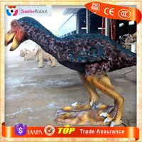 Animal animatronique en plumes grandeur nature en plein air, oiseau DoDo