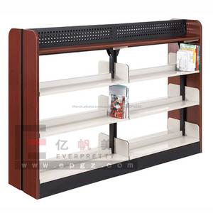Bibliothèque Mobilier Scolaire <span class=keywords><strong>Pas</strong></span> <span class=keywords><strong>Cher</strong></span> Bibliothèque Étagère En Métal Étagère à Livres - Product Image 4
