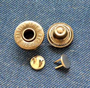 Shank phong cách vật liệu hợp kim kẽm nút quần jean <span class=keywords><strong>Fastener</strong></span> với bao gồm kỹ thuật - Product Image 4