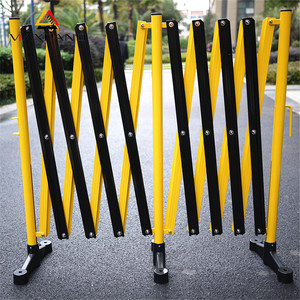 درابزين حديد انزلاقي آمن وقابل للتوسيع مؤقت بشبكة ثلاثية الأبعاد قابلة للطي من الألومنيوم - Product Image 6