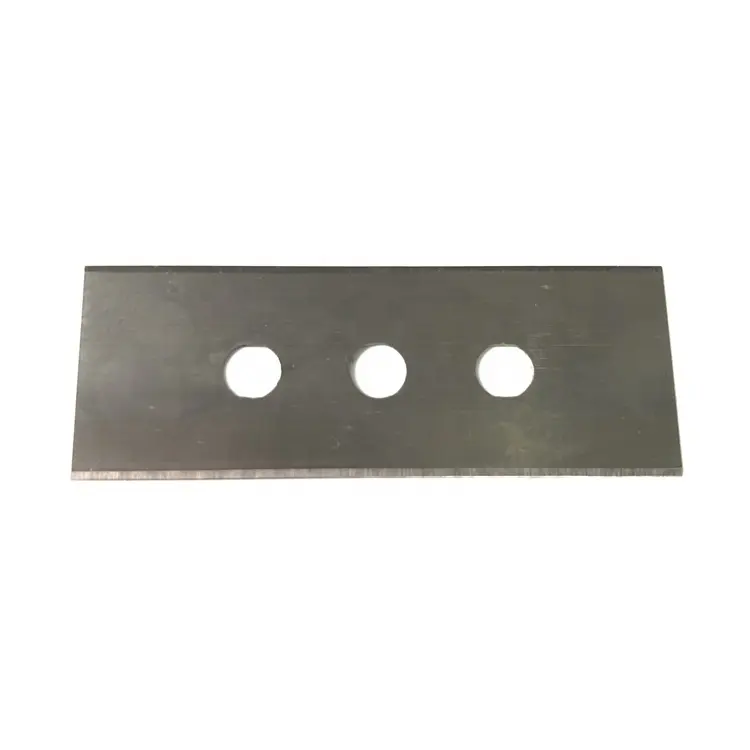 Three Holes Knives Cutter Blade for Extruder Machine 60*22*0.2mm