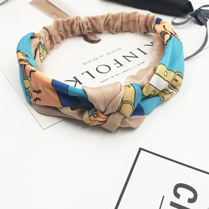 Tùy Chỉnh Top Knot <span class=keywords><strong>Headband</strong></span> Cho Cô Gái Phụ Nữ - Product Image 3