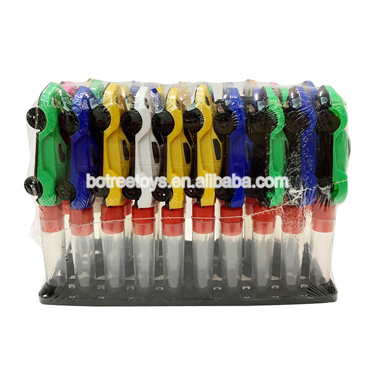 Promotional Small Sports Car Toys with Tube Candy