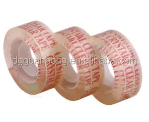 12Mm Rõ Ràng Dính BOPP Dính Văn Phòng Phẩm Băng Cho Văn Phòng & Trường Học Sử Dụng