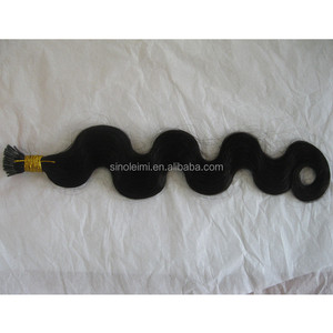 28 zoll 0,7 g natürliche farbe <span class=keywords><strong>i</strong></span> spitze menschliches haar verlängerung - Product Image 2