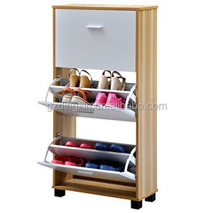 Armoire <span class=keywords><strong>à</strong></span> <span class=keywords><strong>chaussures</strong></span> en bois élégante moderne <span class=keywords><strong>à</strong></span> 2 niveaux ou <span class=keywords><strong>à</strong></span> 3 niveaux <span class=keywords><strong>à</strong></span> double couche (DX-8608) - Product Image 3