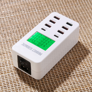 Chargeur mural <span class=keywords><strong>USB</strong></span> multiple 8 ports avec affichage schématique <span class=keywords><strong>5V</strong></span> 8A Chargeur mural <span class=keywords><strong>USB</strong></span> pour iPhone iPad Samsung Galaxy Pad - Product Image 5