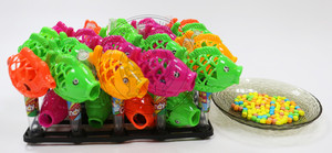 Peces de Plástico de colores Caramelo Del Juguete Con Pequeña Campana Sacudida - Product Image 3