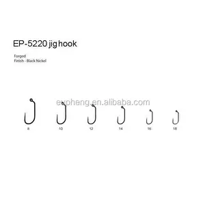 Cạnh Tranh Jig Hook EP-5220 Mới Fly Jig Hook Cho Ruồi