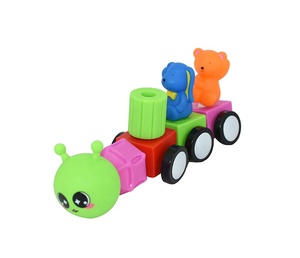 <span class=keywords><strong>51</strong></span> pièces diverses formes animaux voiture construction jouet bébé doux pour <span class=keywords><strong>les</strong></span> enfants - Product Image 3