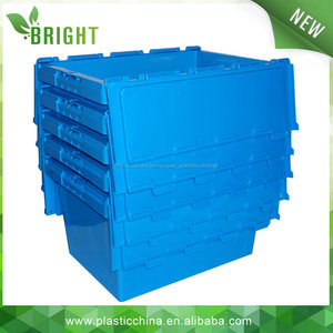 <span class=keywords><strong>60L</strong></span> PP 3 kg Écologique logistique Pliant <span class=keywords><strong>caisse</strong></span> de sécurité en <span class=keywords><strong>plastique</strong></span> avec couvercle - Product Image 4