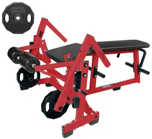 Máquina de ginástica de fitness martelo HM6027 máquina de ondulação iso-lateral da perna