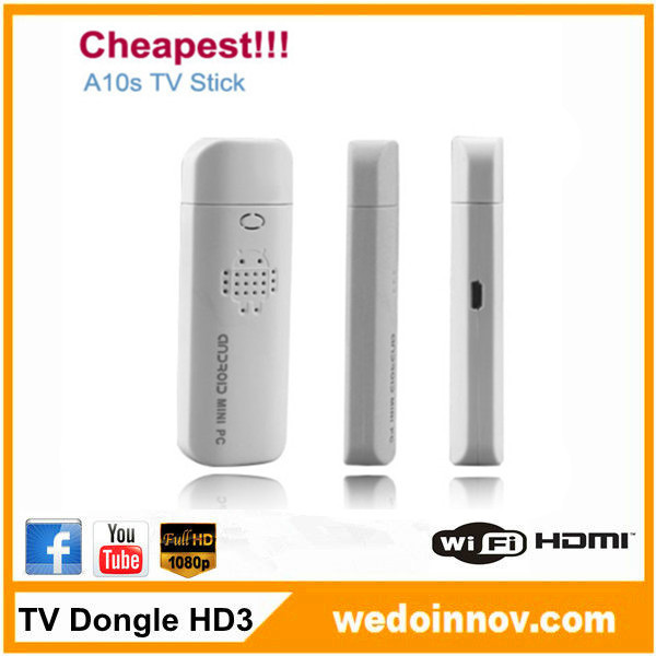 2013 venta caliente android de google 4.0 caja de tv hdmi mini-smart etiqueta de tv tv hd3 dongle