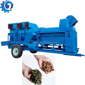 Chinese pine cone sheller machine Pinecone cracker Pine nuts cone and kernel separating machine