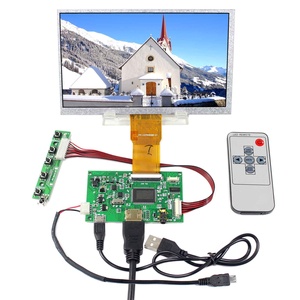 HDMI con 7 "1024X600 LCD pantalla Raspberry <span class=keywords><strong>Pi</strong></span> <span class=keywords><strong>de</strong></span> entrada HDMI Monitor Junta - Product Image 1
