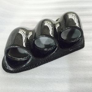 สำหรับ2003-2007 <span class=keywords><strong>EVO7</strong></span> 8 9 LHD DASH TRIPLE GAUGE POD RHS(52มม. 60มม.) คาร์บอนไฟเบอร์ CT9A - Product Image 5