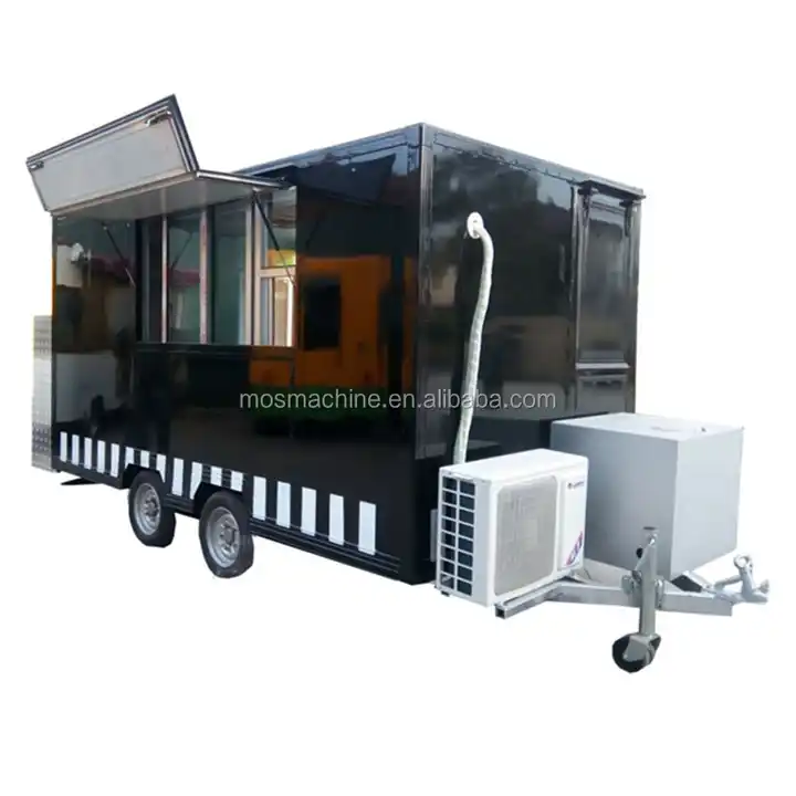 Mobile Shop Trailer Hot Dog Mobile Food Cart Fast Food Kiosk for Sale -  China Food Trailer, Food Cart
