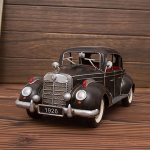 รถโมเดลโลหะย้อนยุค ปี <span class=keywords><strong>1955</strong></span> งานฝีมือคลาสสิก สเกล 1:12 ของตกแต่งบ้านสไตล์ย้อนยุค งานแฮนด์เมด ของขวัญงานฝีมือ - Product Image 4