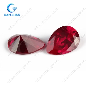 5 # Pigeon-Máu Lê Kim Cương Cắt Tổng Hợp Ruby Hoặc <span class=keywords><strong>Corundum</strong></span> - Product Image 4