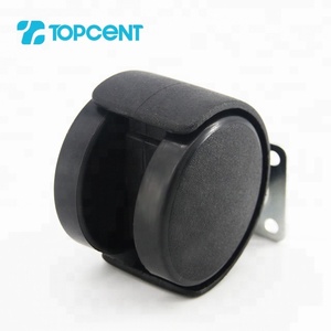 Topcent Plastic Nylon <strong>Furniture</strong> Cabinet Office Chair Table Desk Wheel <strong>Castors</strong> <strong>for</strong> <strong>Furniture</strong> - Product Image 3