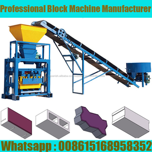 2017 Nueva QT40-1 QT4-35 holanda de enclavamiento ladrillo que hace la máquina vender en Ghana, Togo - Product Image 1