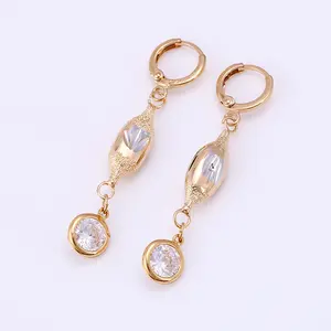 Factory supply multicolor xuping crystal earrings