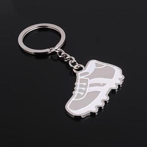 Promoción fútbol forma llavero logotipo personalizado llavero de metal - Product Image 5