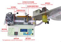 Machine de découpe automatique pour bandes sur tissu, coupe-ruban en Polyester, excellente qualité, chaude et froide avec capteur