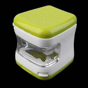 OEM nouveauté presse-ail multifonction en plastique presseur broyeur trancheuse râpe découpe en dés et stockage cuisine légumes outil - Product Image 6