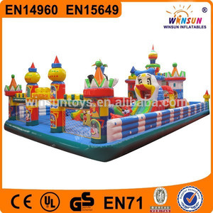 China <span class=keywords><strong>happy</strong></span> <span class=keywords><strong>hop</strong></span> inside adult cartoon inflatable castle inflatable giant - Product Image 2