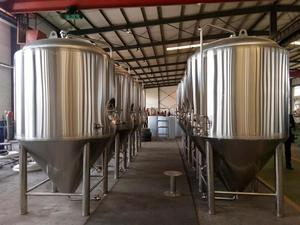 Equipo de sacarificación de tres recipientes 1000L/cervecería