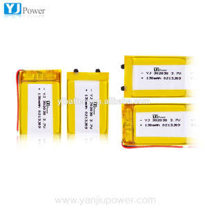 Al por mayor <span class=keywords><strong>3</strong></span>,7 V 302030 130 mAh batería lipo - Product Image 4