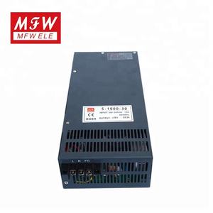 60 Гц 110/220 вольт от переменного тока до постоянного тока 1000 Вт источник питания 30 В 30a трансформатор S-1000-30 - Product Image 2