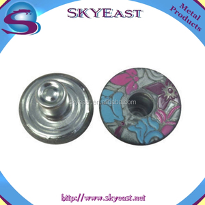 Tùy Chỉnh Mở Top Twin Prongs Denim Jean Nút Shank - Product Image 2