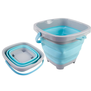 <span class=keywords><strong>Seau</strong></span> pliable en Silicone pour Camping pêche randonnée, seaux <span class=keywords><strong>rétractable</strong></span>, pour extérieur - Product Image 1