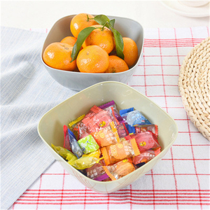 Juego <span class=keywords><strong>de</strong></span> 5 Platos Cuadrados Ecológicos <span class=keywords><strong>de</strong></span> Superficie Lisa para Frutas, Aperitivos, Ensaladas, Cestas para <span class=keywords><strong>Dulces</strong></span>, Platos <span class=keywords><strong>de</strong></span> Plástico <span class=keywords><strong>de</strong></span> Grado Alimenticio para Cocina - Product Image 5
