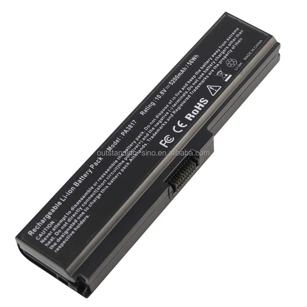 Bateria de lítio PA3817U-1BAS PA3817U-1BRS para toshiba satélite l700