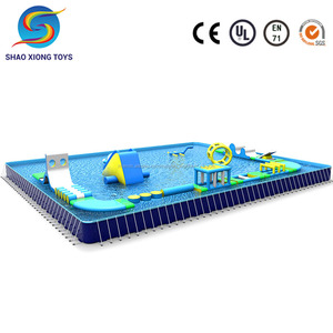 2018 Populaire Usine <span class=keywords><strong>Adulte</strong></span> Géant Obstacle <span class=keywords><strong>Cours</strong></span> <span class=keywords><strong>Piscine</strong></span> Flotteur Gonflable Parcours d'obstacles D'eau Pour Vente - Product Image 3